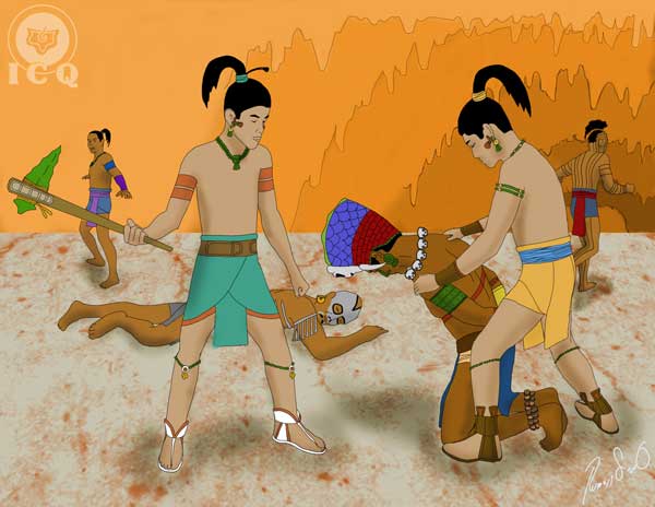 Death of the Lords of Xibalba - The Popol Vuh