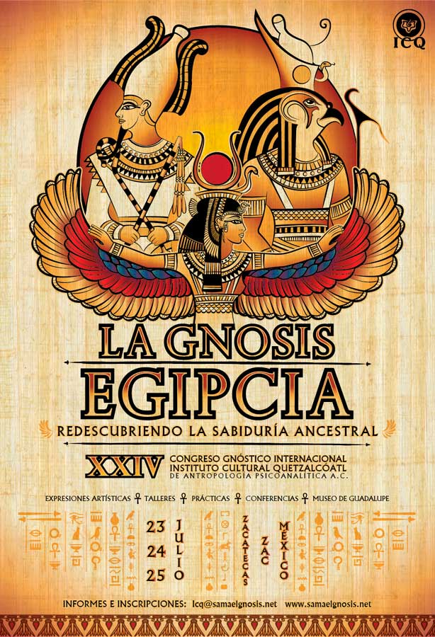 Offical Poster of the 24th Gnostic Congress The Egyptian Gnosis