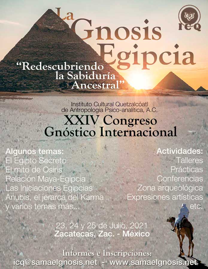 1st draft for the poster of the 24th Gnostic Congress The Egyptian Gnosis