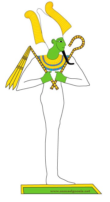 Image: Osiris, symbol of our Real Being. Image by Ruben Soto (ICQ)