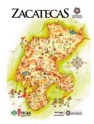 map 1, Zacatecas